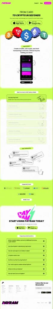 PayRam website
